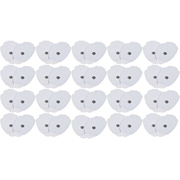 30 Pairs ( 60 Pads ) Medical Grade Hand Shape Electro Replacement Pads