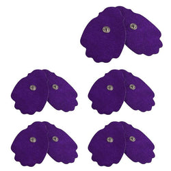 5 Pairs (10 Pads) of Medium Hand Shaped Medical Grade Pads (Purple)